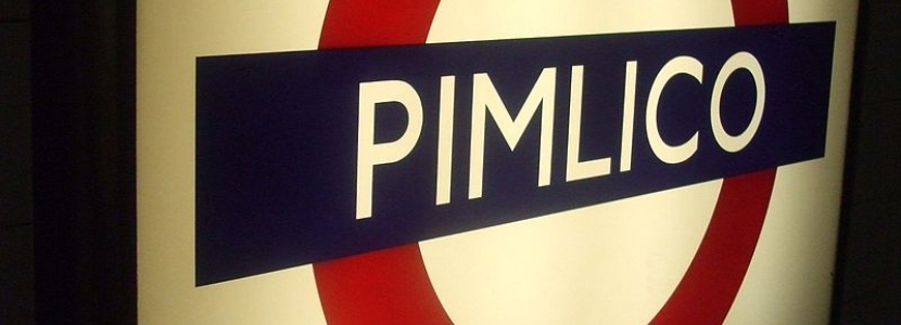 Pimlico Station Sign 