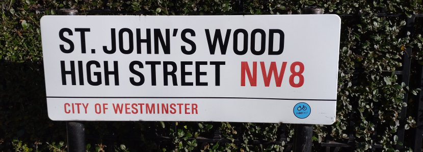 St John's Wood Sign