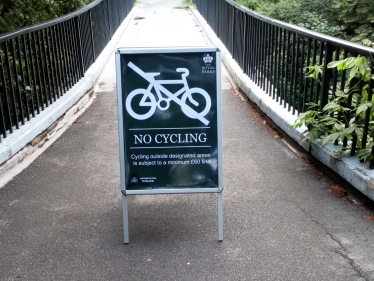 No Cycling 