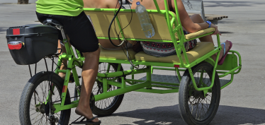 Photo of pedicab 